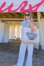 Charger l'image dans la galerie, Sac Cabas Marinière Vintage