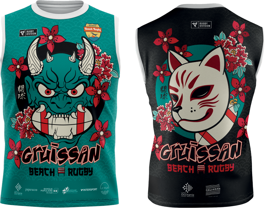 Chasuble Gruissan Beach Rugby 2024