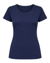 Charger l'image dans la galerie, Tee-shirt Femme marine, face
