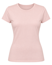 Charger l'image dans la galerie, Tee-shirt Femme rose poudrée, face
