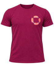 Charger l'image dans la galerie, Tee-shirt Homme burgundy, face
