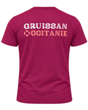 Charger l'image dans la galerie, Tee-shirt Homme burgundy, dos
