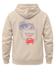 Charger l'image dans la galerie, Sweat zippé Crabe, dos
