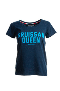 T-shirt Queen Navy