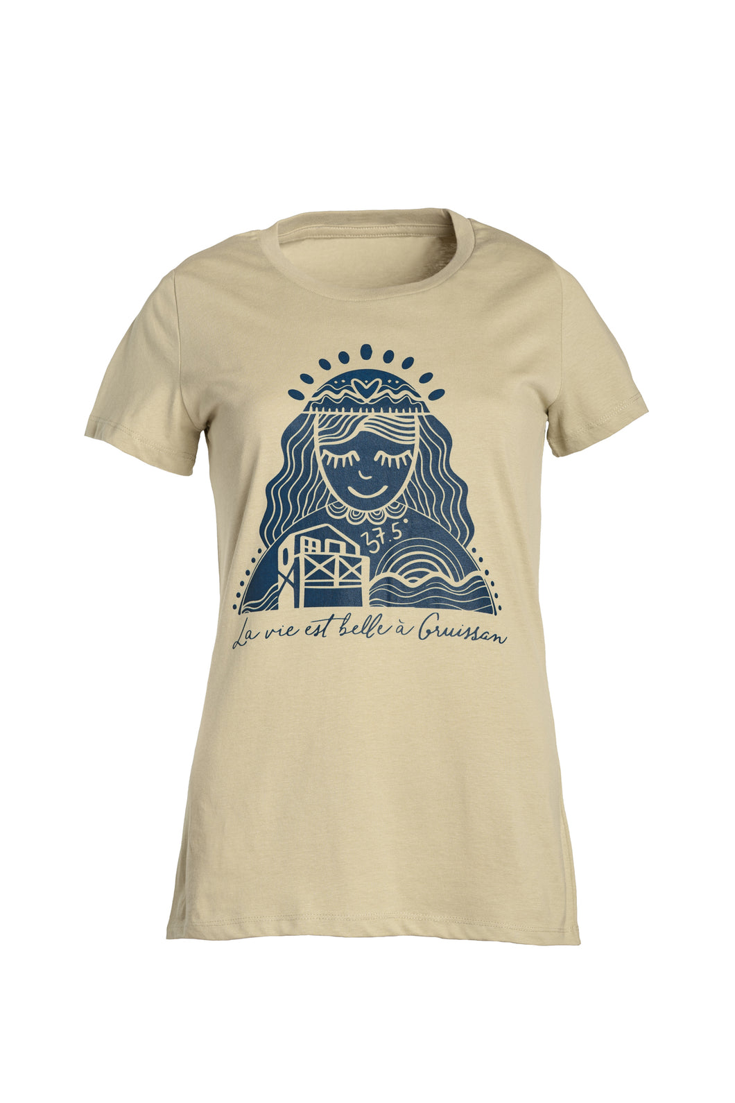 Tee-Shirt Iconique  La Vie Est Belle Sable 22