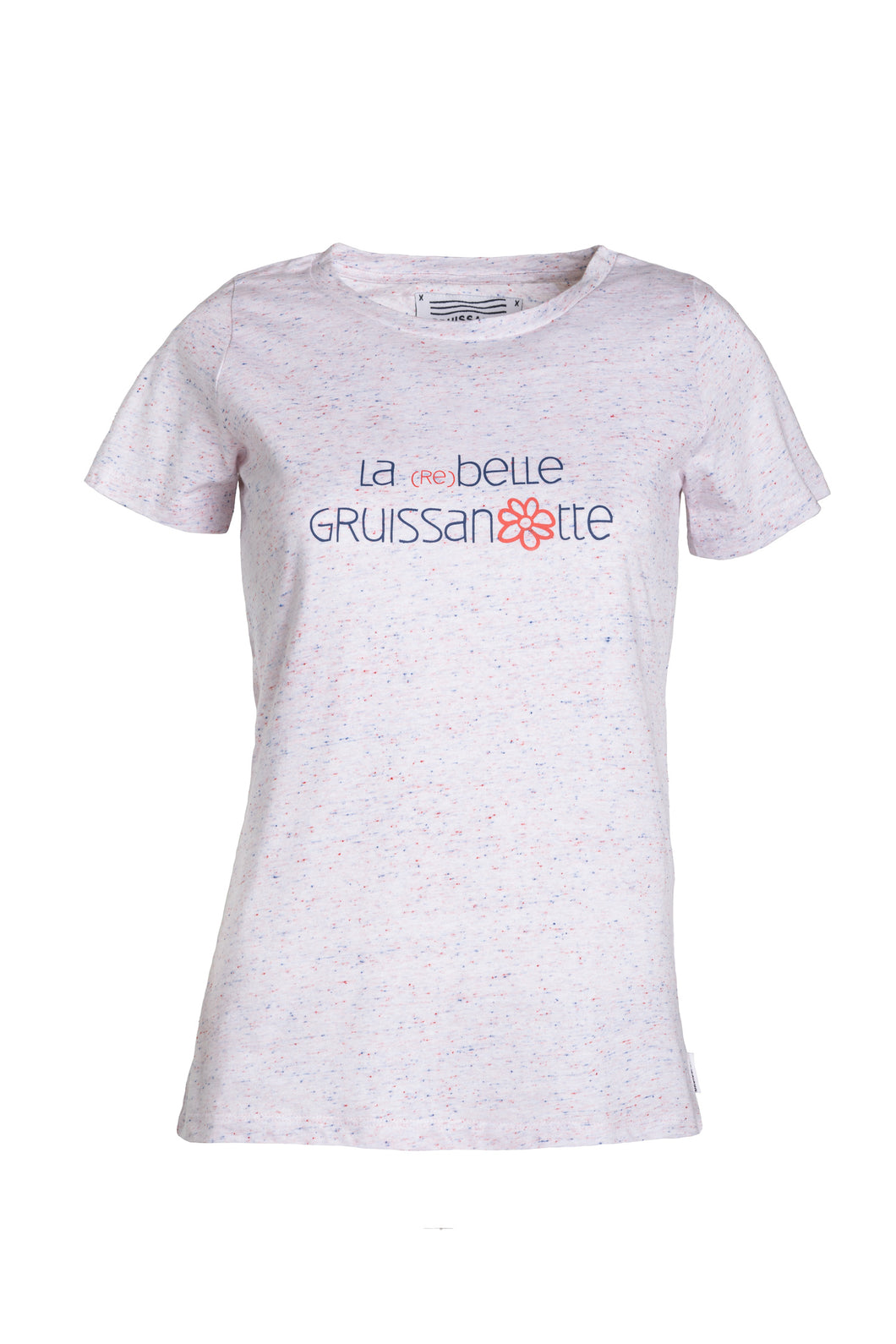 T-shirt Belle Gruissanotte Blanc Neps