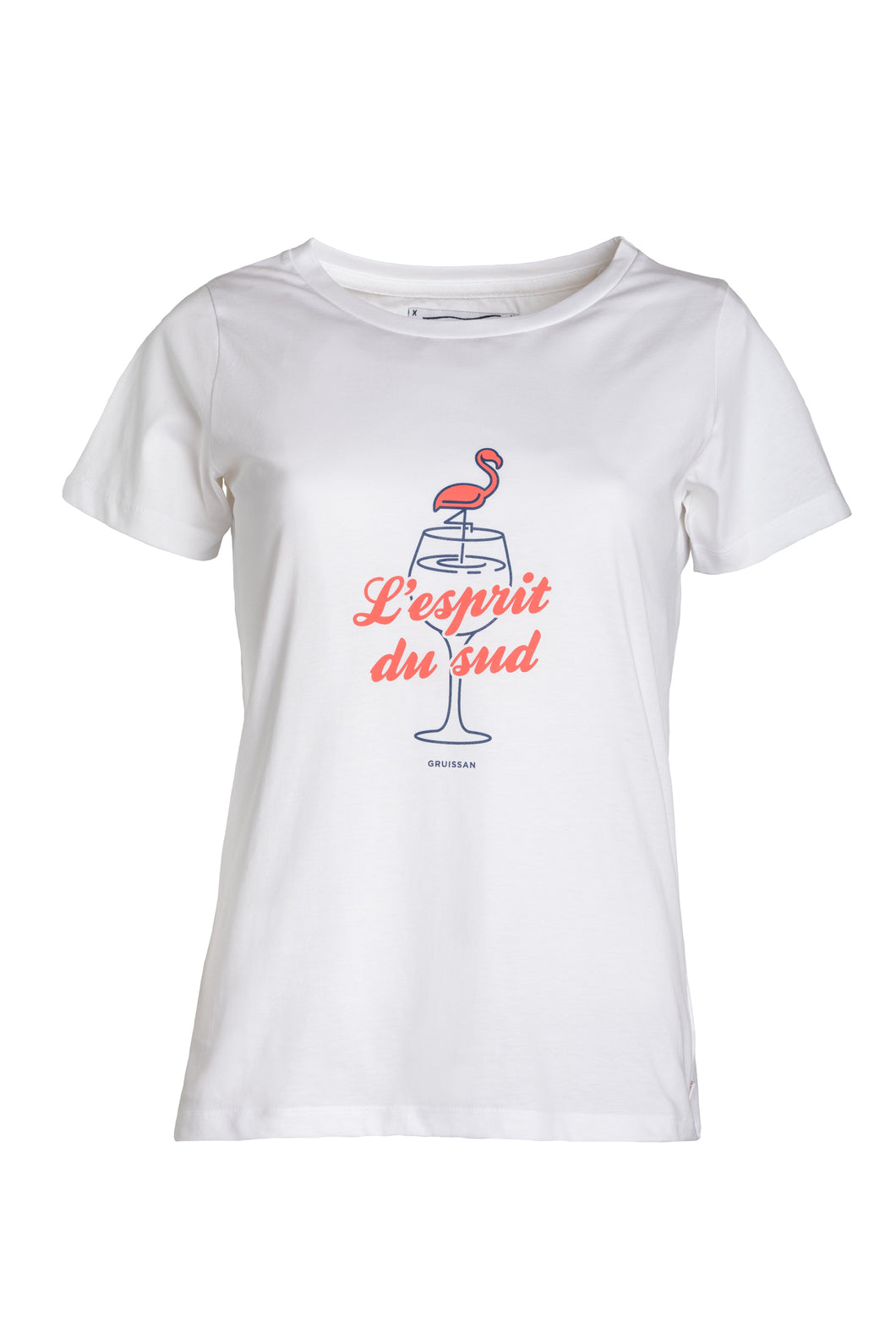 T-shirt Cocktail Blanc Femme